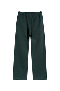 Dark Green Open Leg Jogger