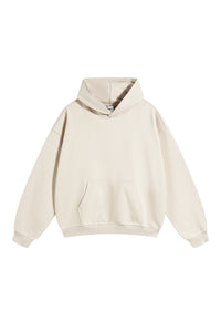 Beige Oversize Hoodie